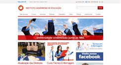 Desktop Screenshot of iceu.com.br